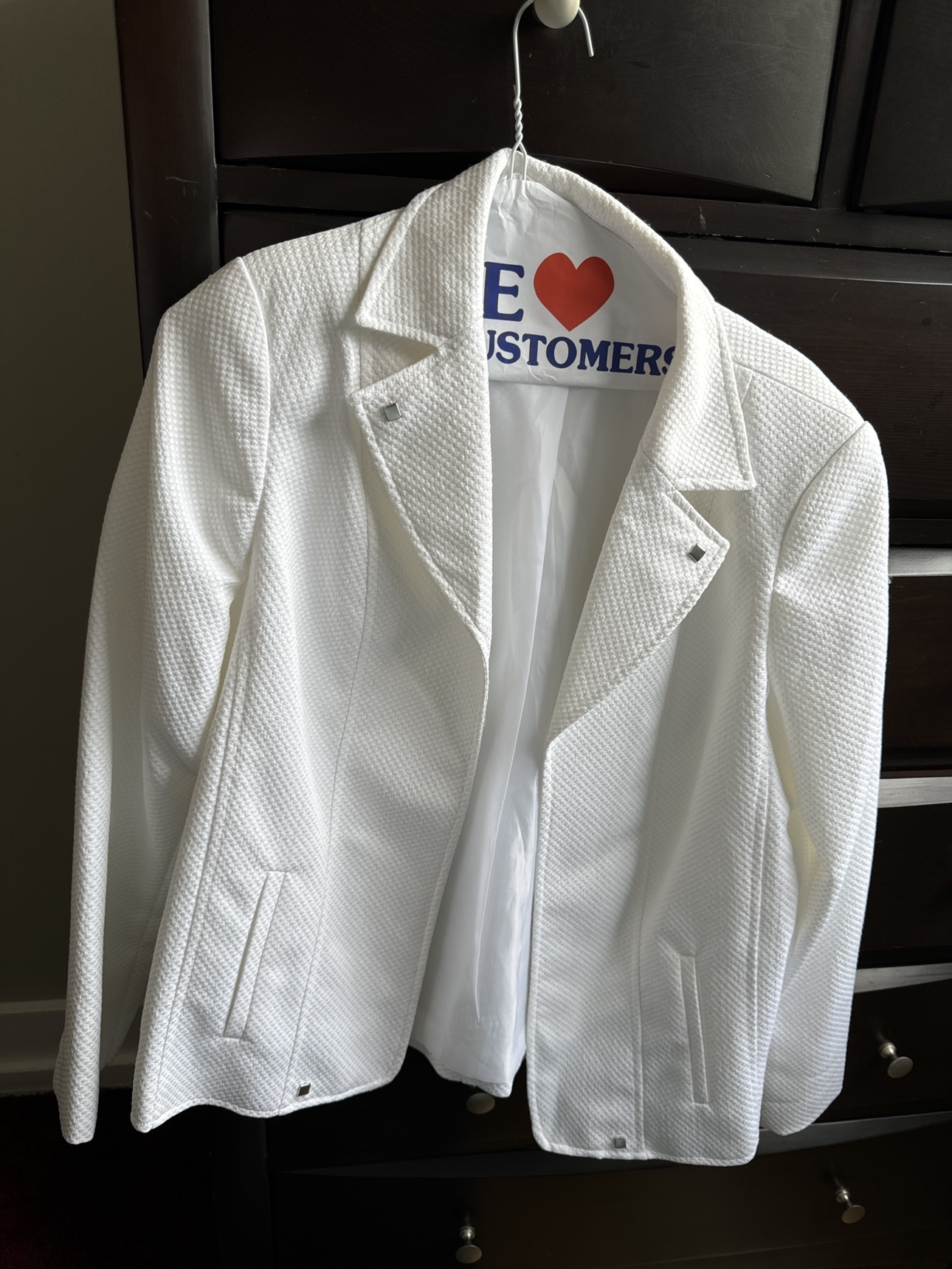 White Blazer