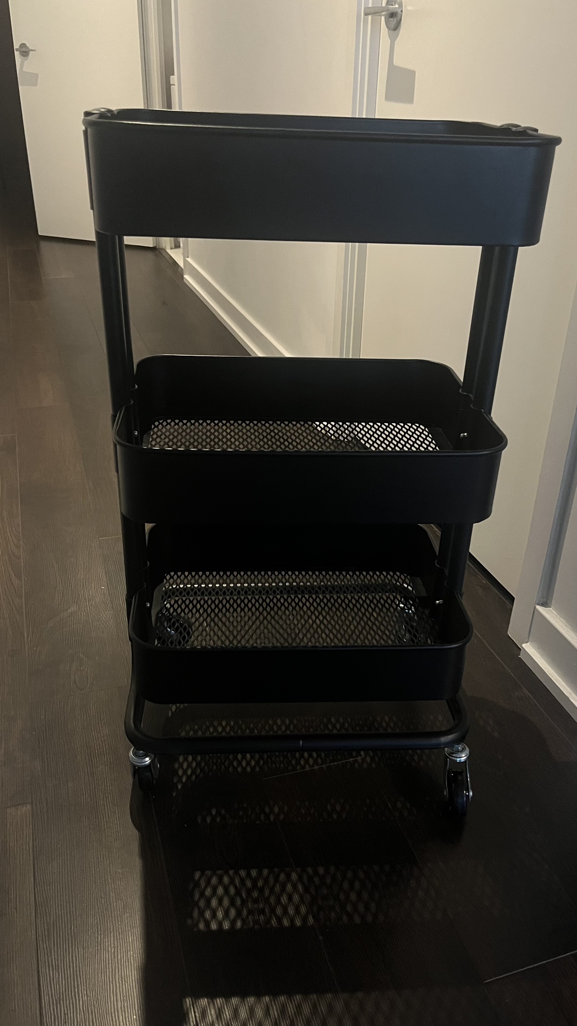 3-Tier Rolling Cart