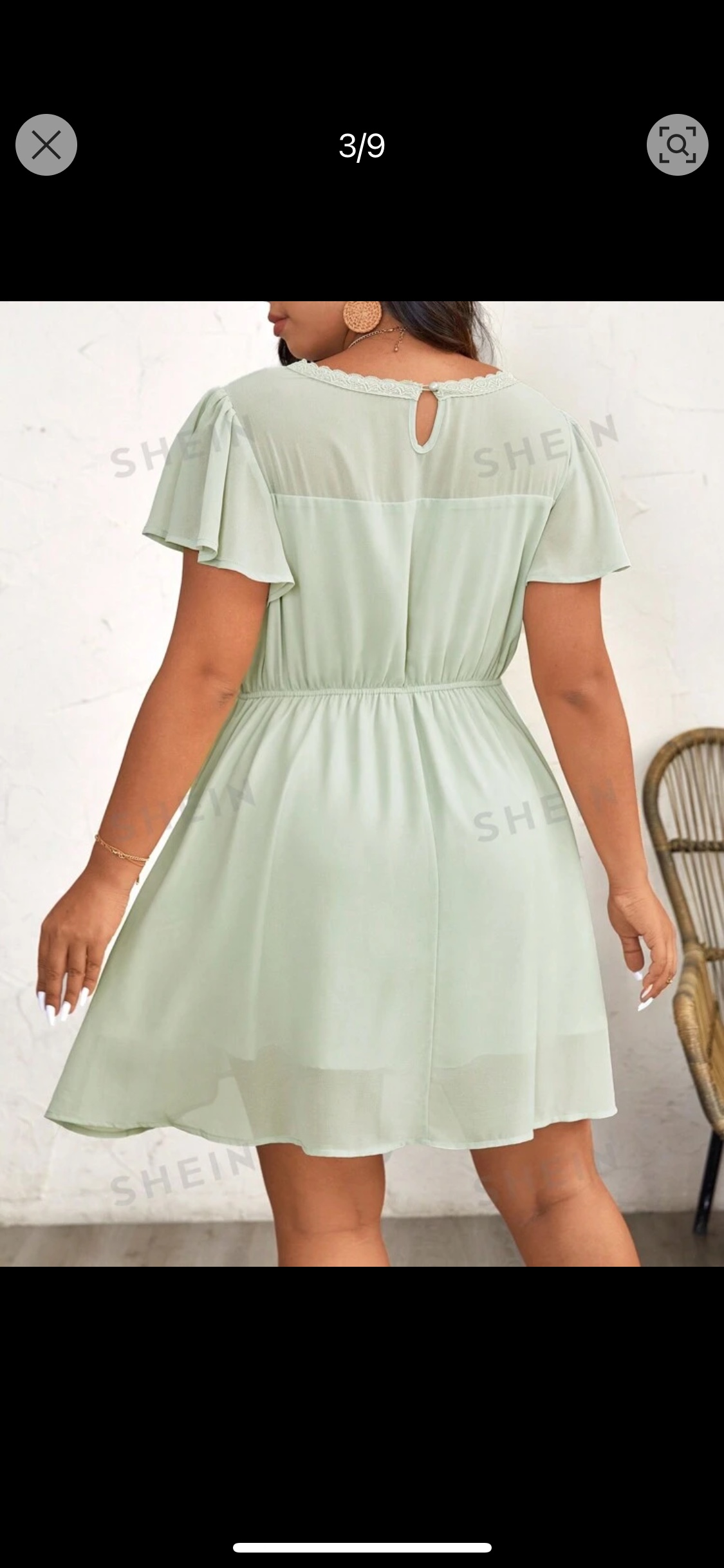 Sage Green Shein Dress - FREE - photo 3