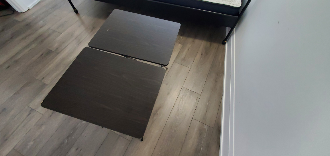 Set of Two Folding Tables (Wooden) - photo 2