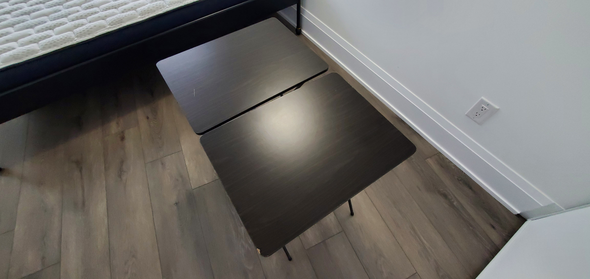 Set of Two Folding Tables (Wooden) - photo 3
