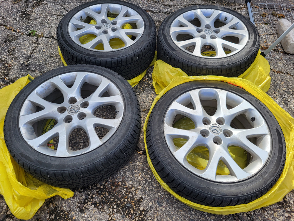 Winter tires with 18" Mazda 6 GT rims
