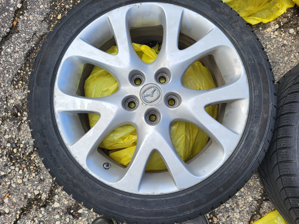 Winter tires with 18" Mazda 6 GT rims - photo 2
