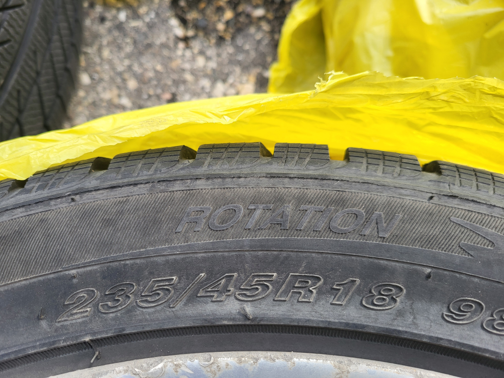 Winter tires with 18" Mazda 6 GT rims - photo 5
