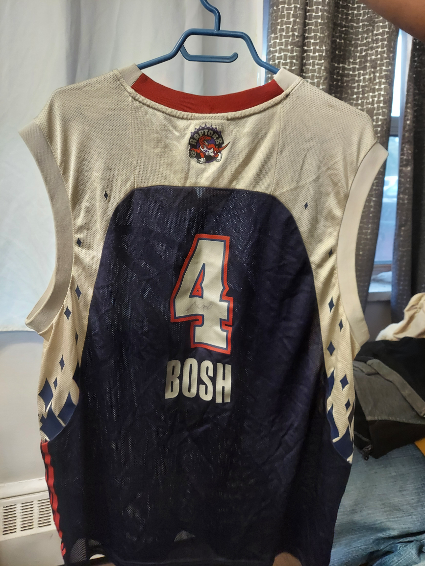 Chris Bosch signed all star raptors jersery. - photo 3