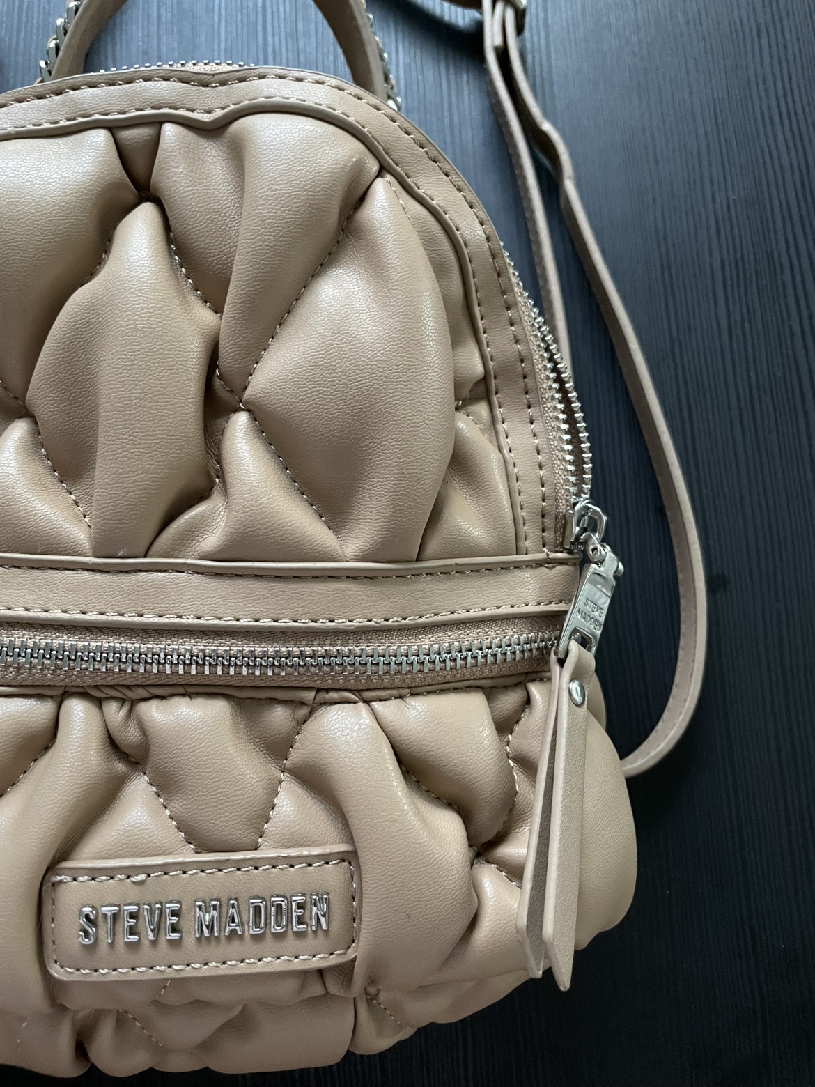 Steve Madden Quilted Backpack - photo 3