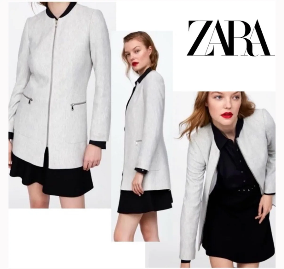 Zara Blazer Jacket XS image indicator(3)