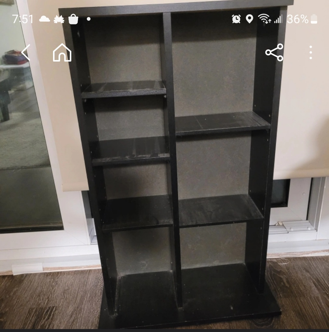 Black Bookcase