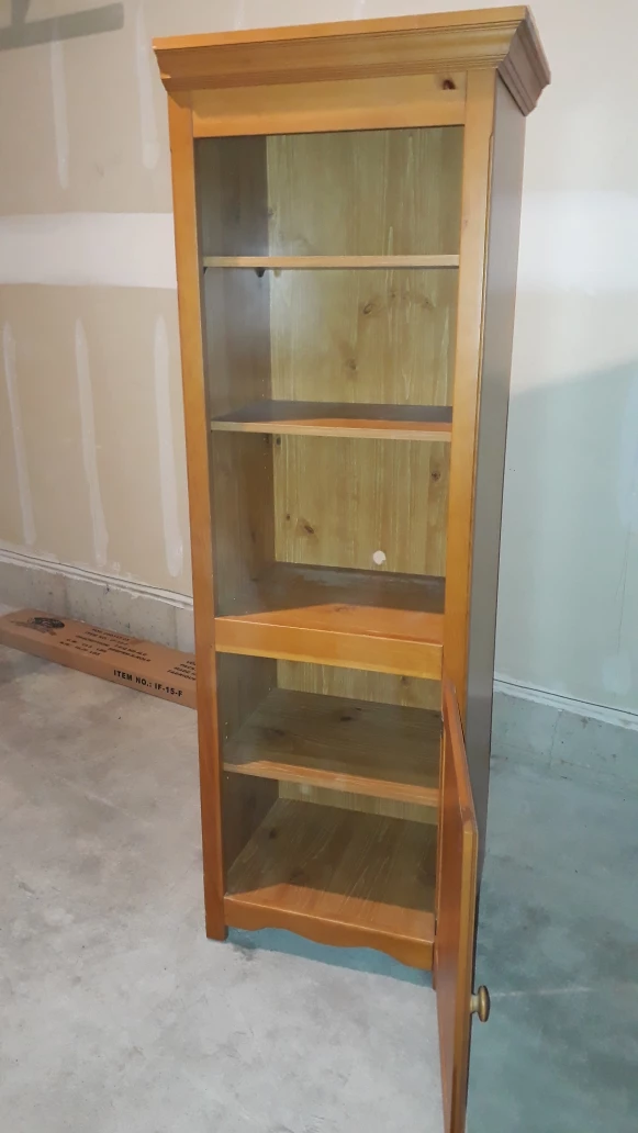 Wooden showcase cabinet - photo 2