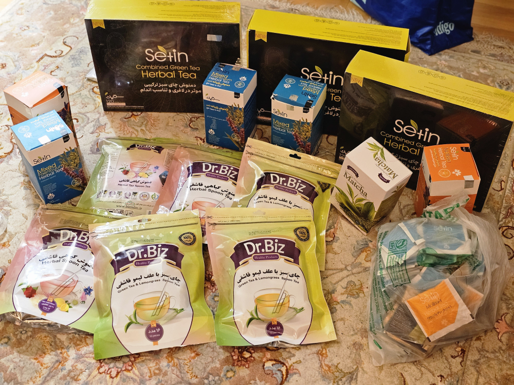 Setin and Dr.Biz Herbal Tea