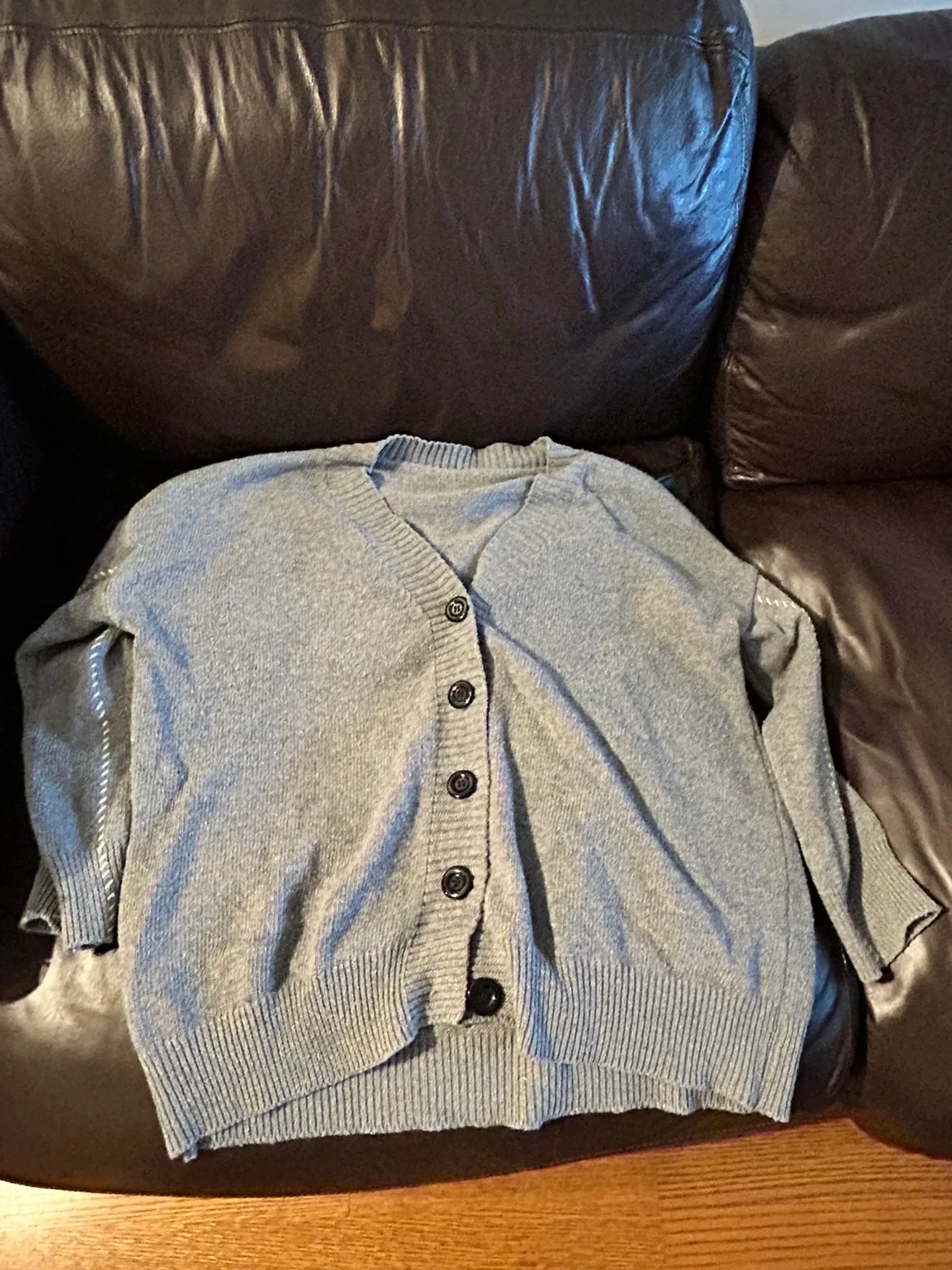 Oversized Grey Cardigan thumbnail