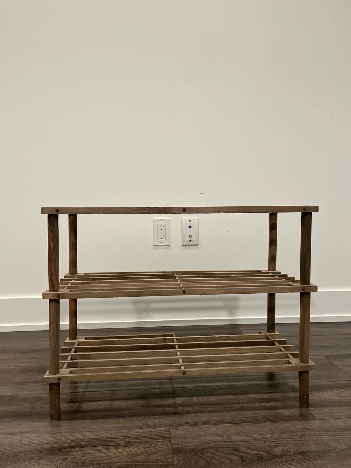 Wooden Shoe Rack thumbnail