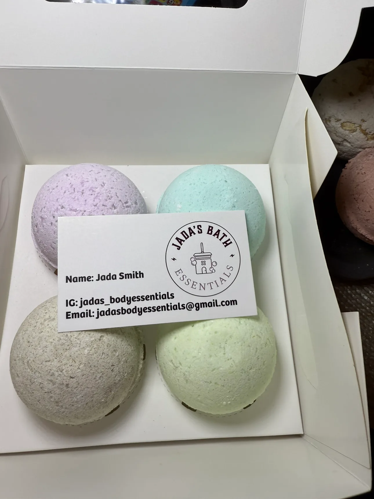 Bath bomb 4 pack thumbnail