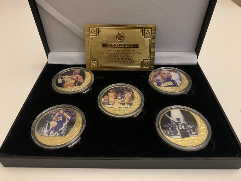 Kobe Bryant 24K Gold Coin Collection - photo 4