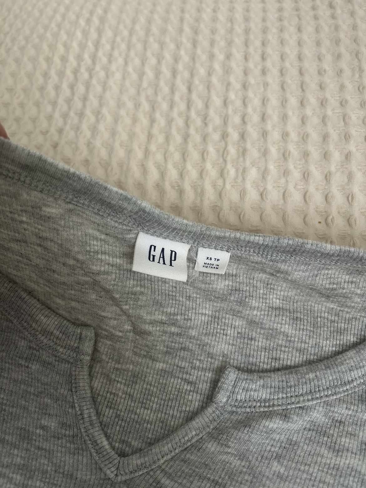 Gap Grey Long Sleeve Shirt - photo 4
