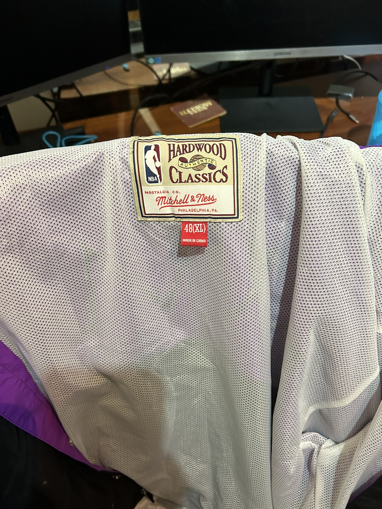 Toronto Raptors Hardwood Classics Jacket - photo 3