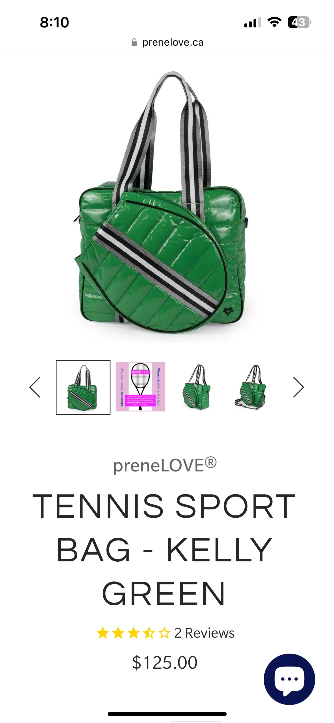 Designer tennis bag image indicator(3)