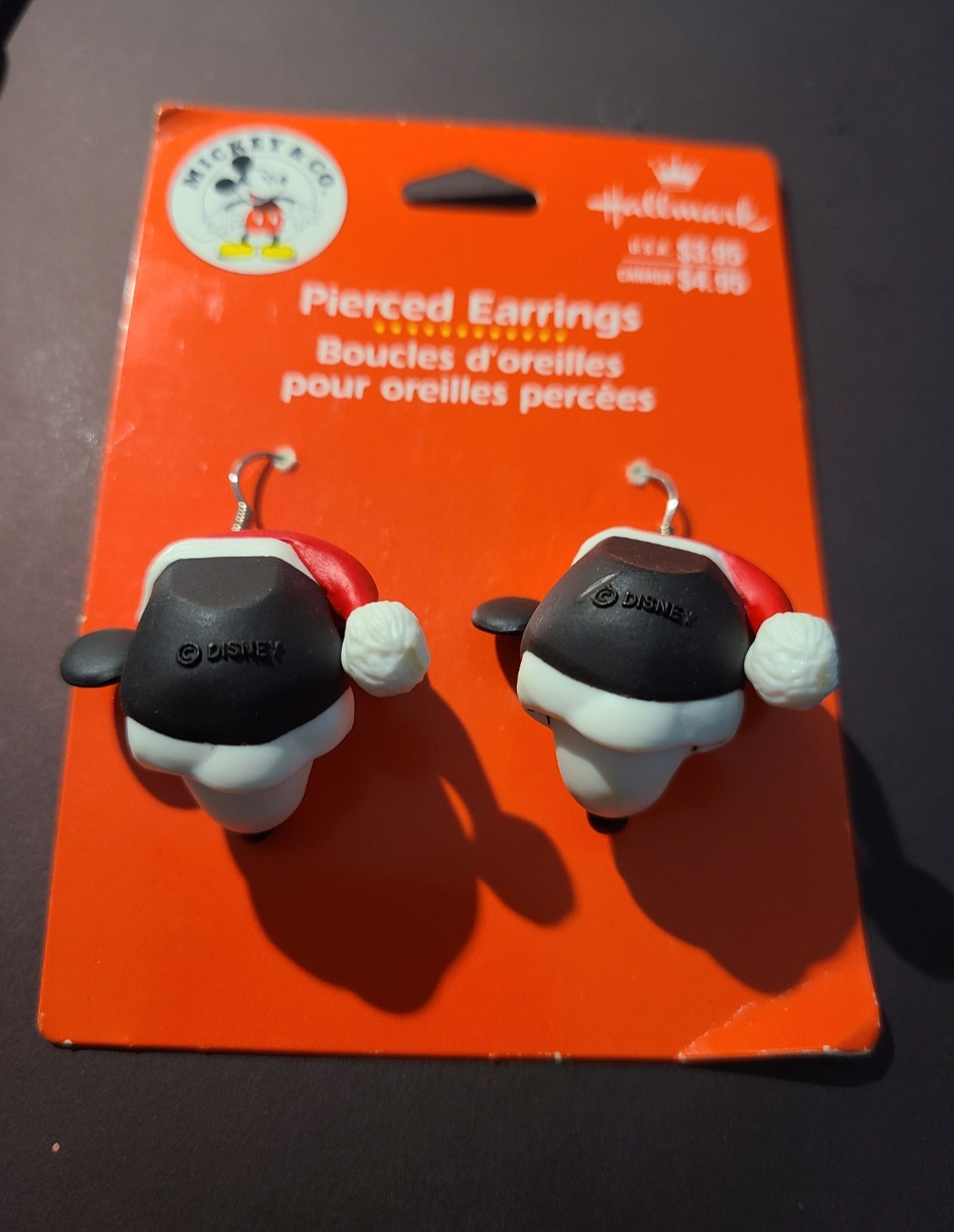 Mickey Mouse Christmas Earrings - photo 2