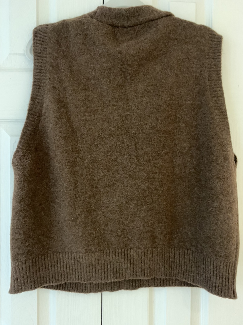 Brown Knit Vest - photo 2