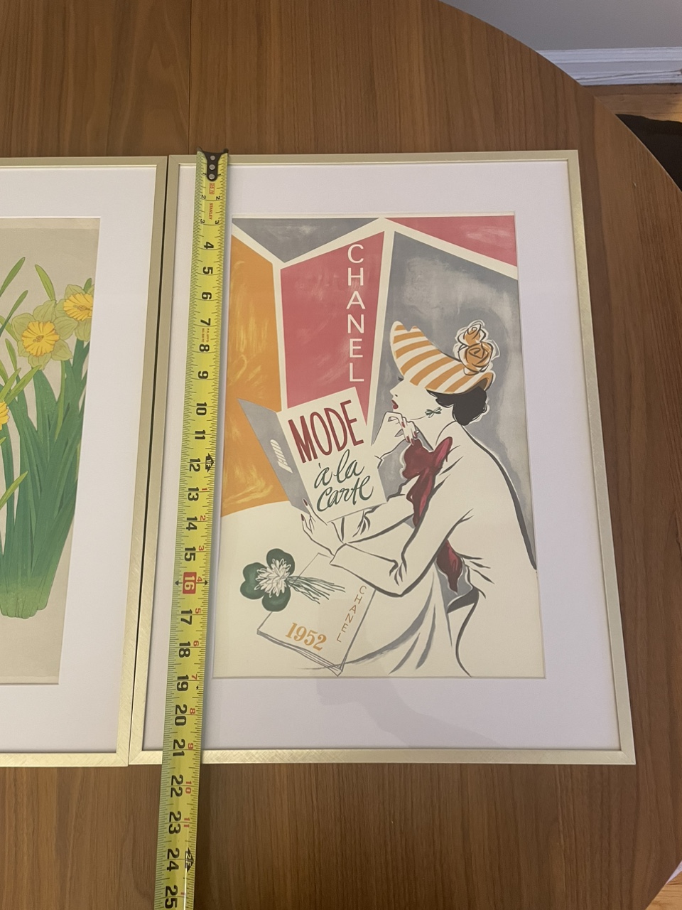 Set of (2) gold frames - photo 3