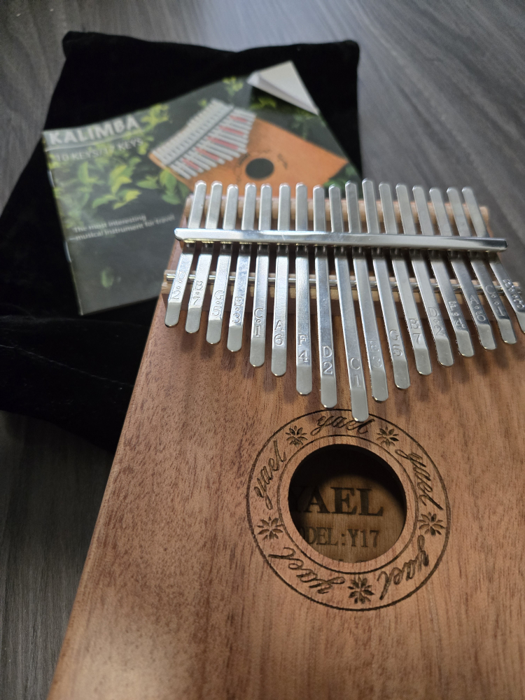 Yael 17 Key Kalimba Muscal Instrument - photo 2