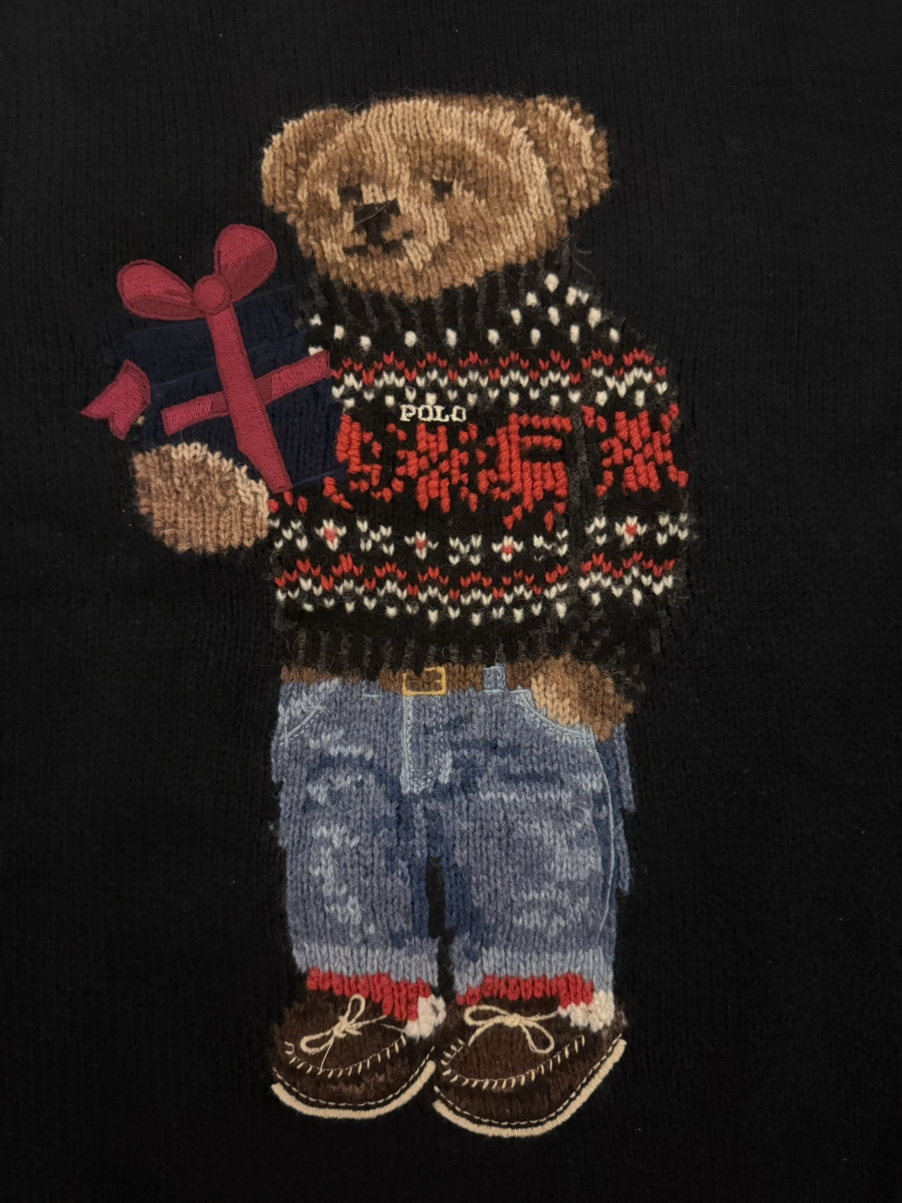 Ralph Lauren Polo Bear Sweater M - photo 3