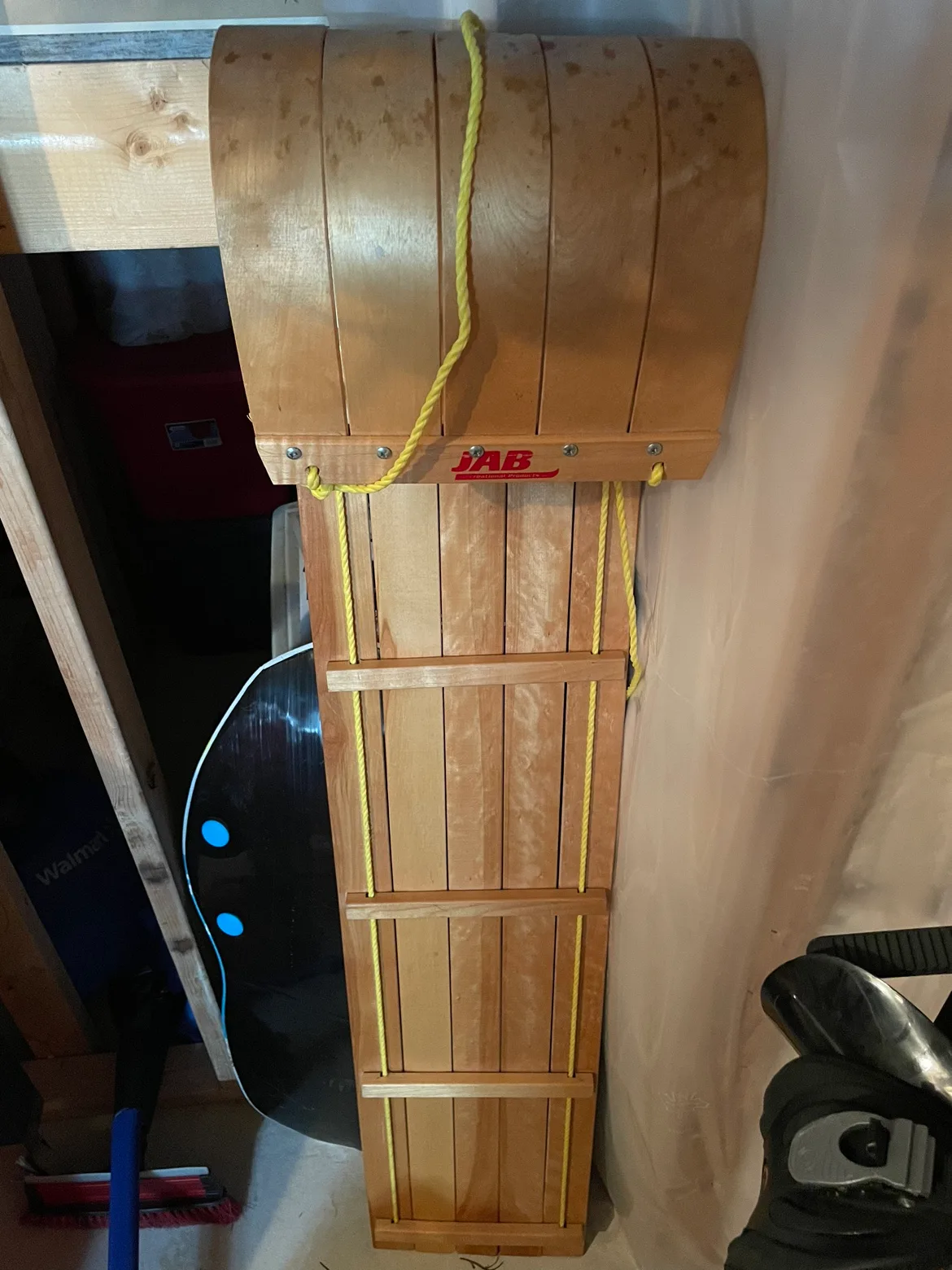 Vintage Wooden Toboggan image indicator(2)