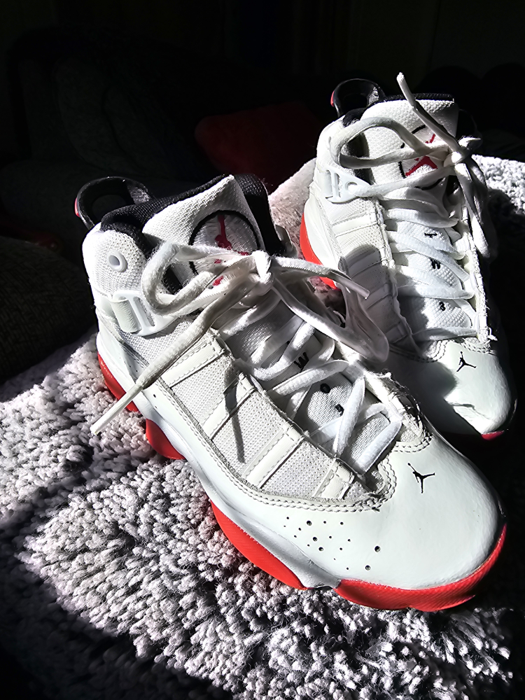 Air Jordan 6 Rings White Red