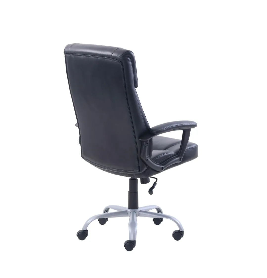 Hometrends High Back Office Chair, Memory foam padded seat image indicator(2)