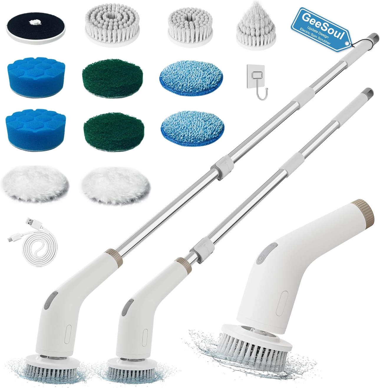 GeeSoul Electric Cleaning Brush