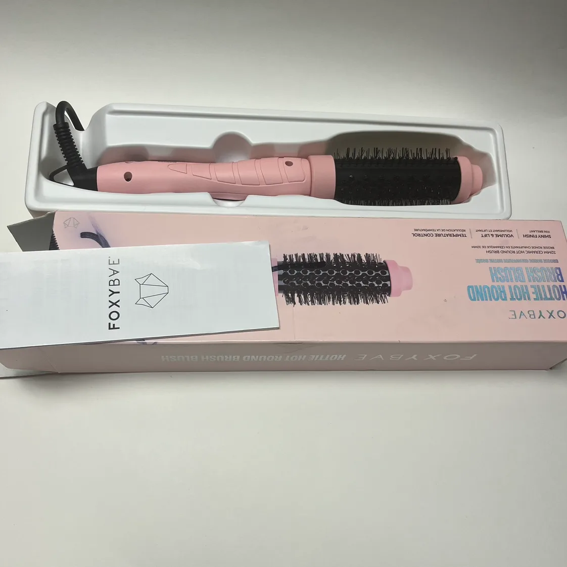 Olla Bella Hair Straightener&Foxybae Brush Blush thumbnail