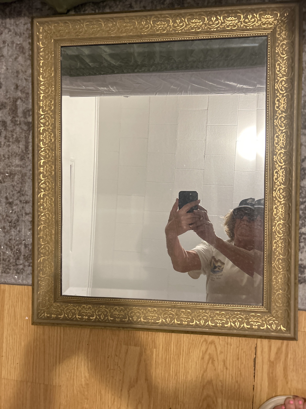 Ornate Gold Framed Mirror