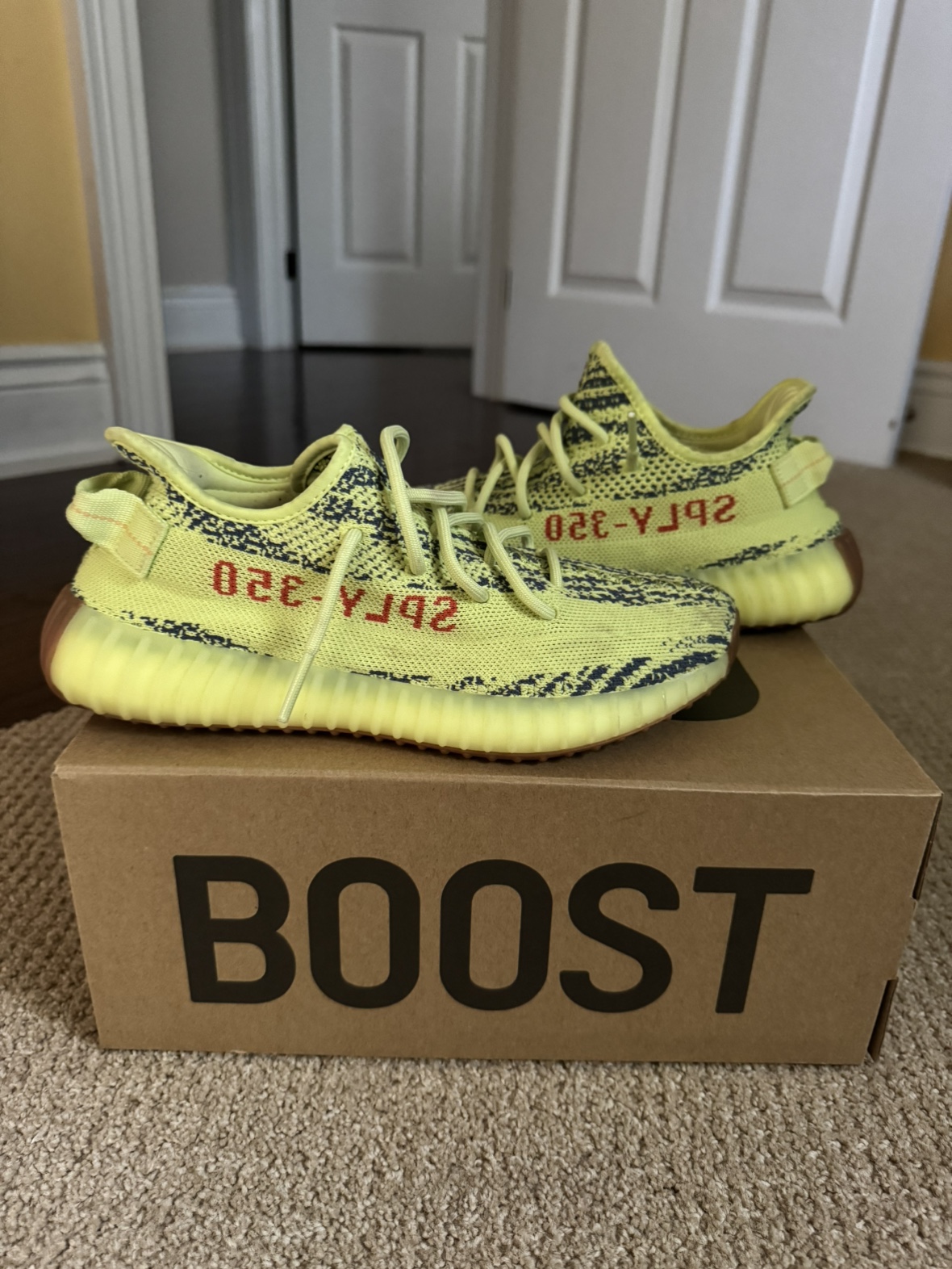 Adidas Yeezy Boost 350 V2 Semi Frozen Yellow - photo 2