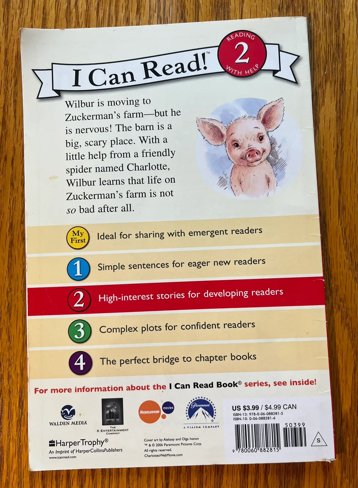 Charlotte's Web: Wilbur Finds A Friend Book image indicator(2)