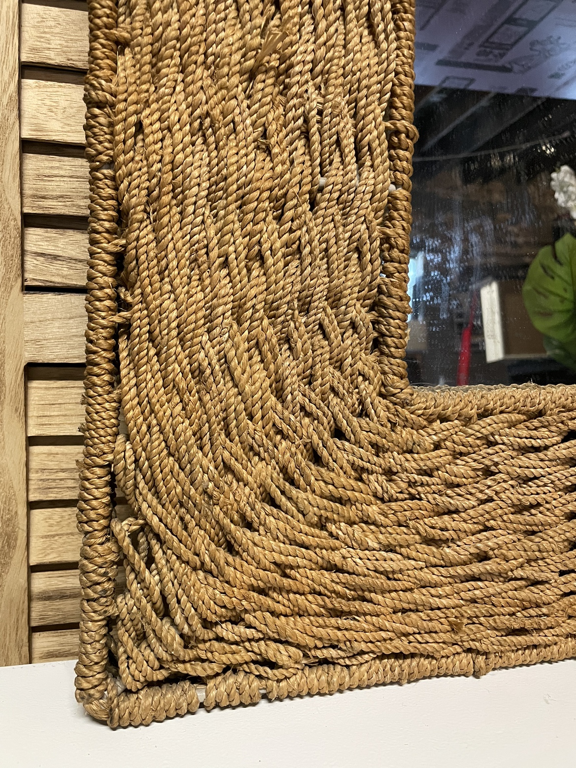 Large Rope Mirror - photo 3
