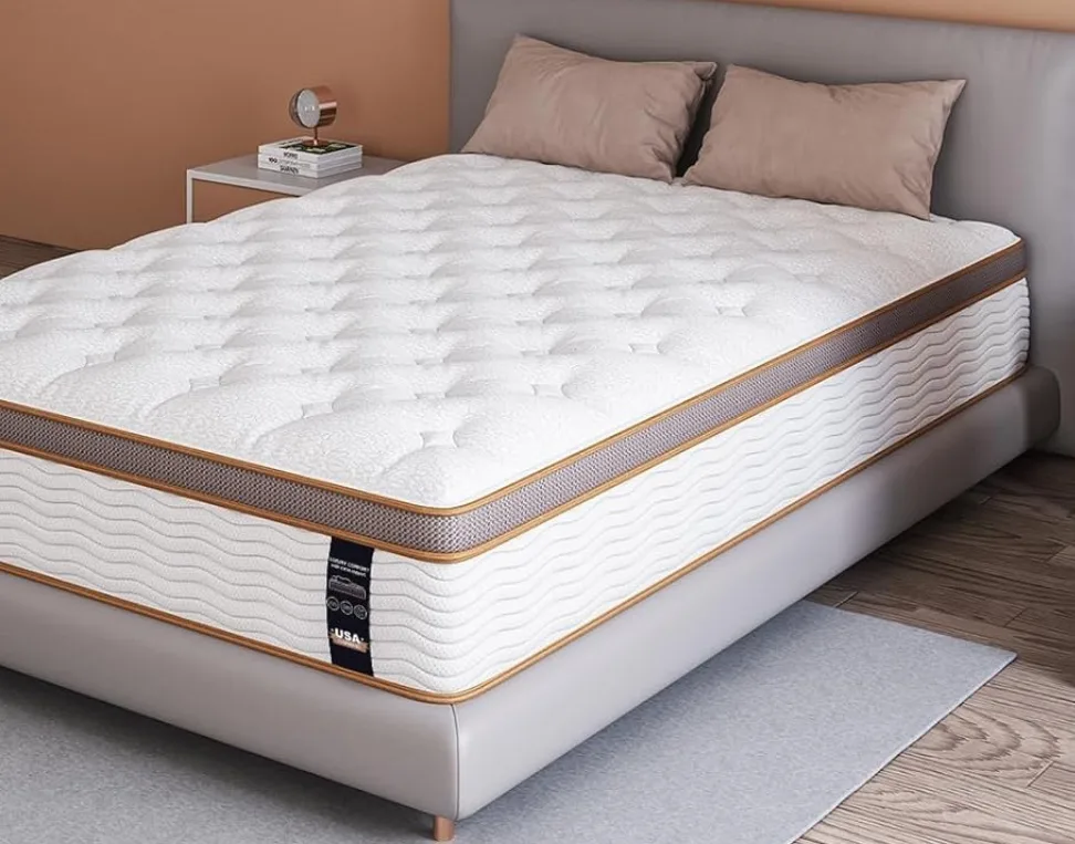 Bedstory Twin 12” Hybrid Mattress image indicator(2)