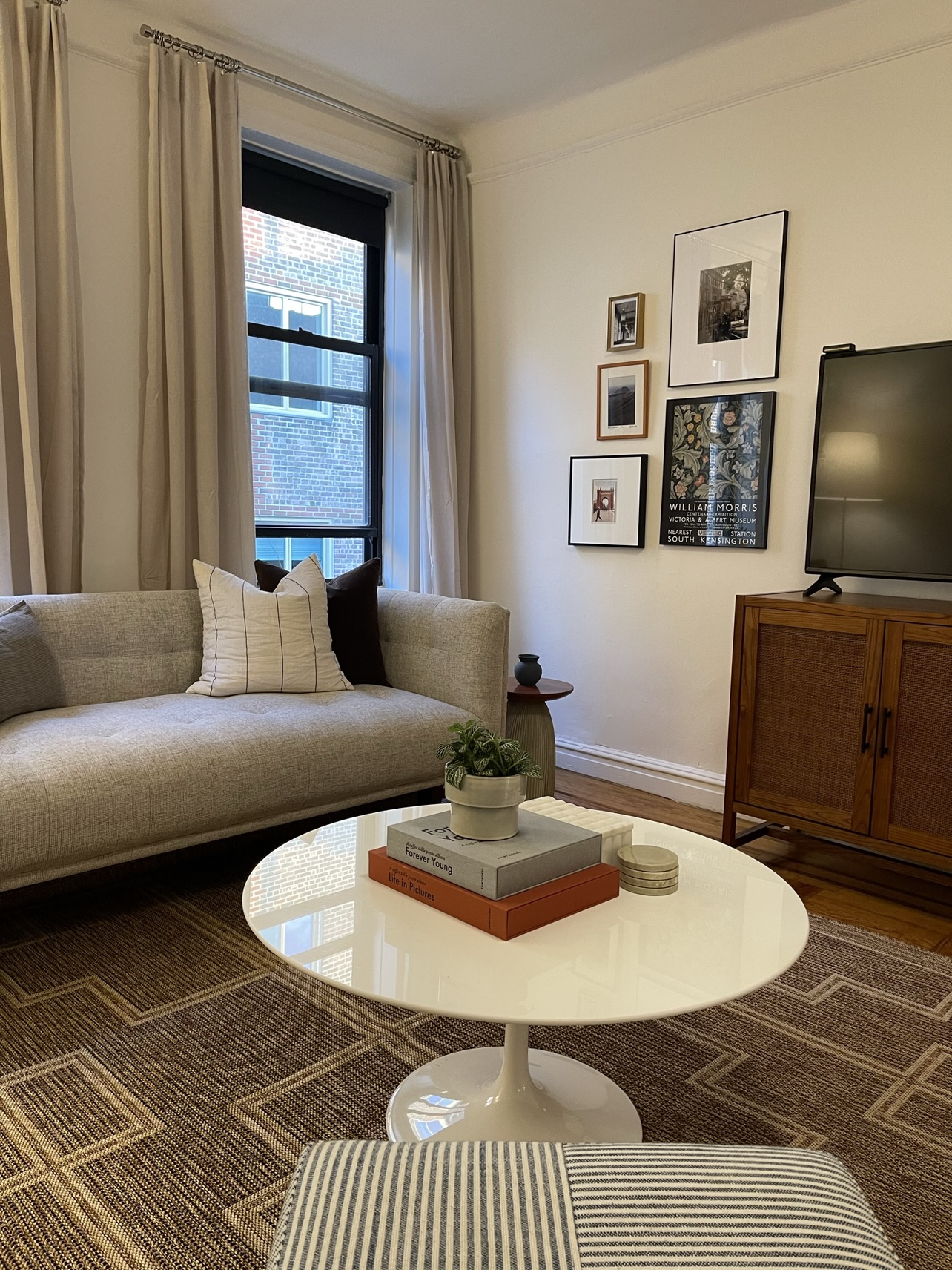 West Elm mid century sofa - photo 3