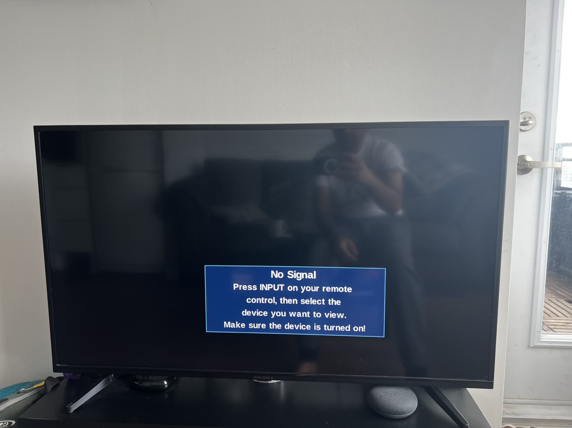 40” LED TV + Stand