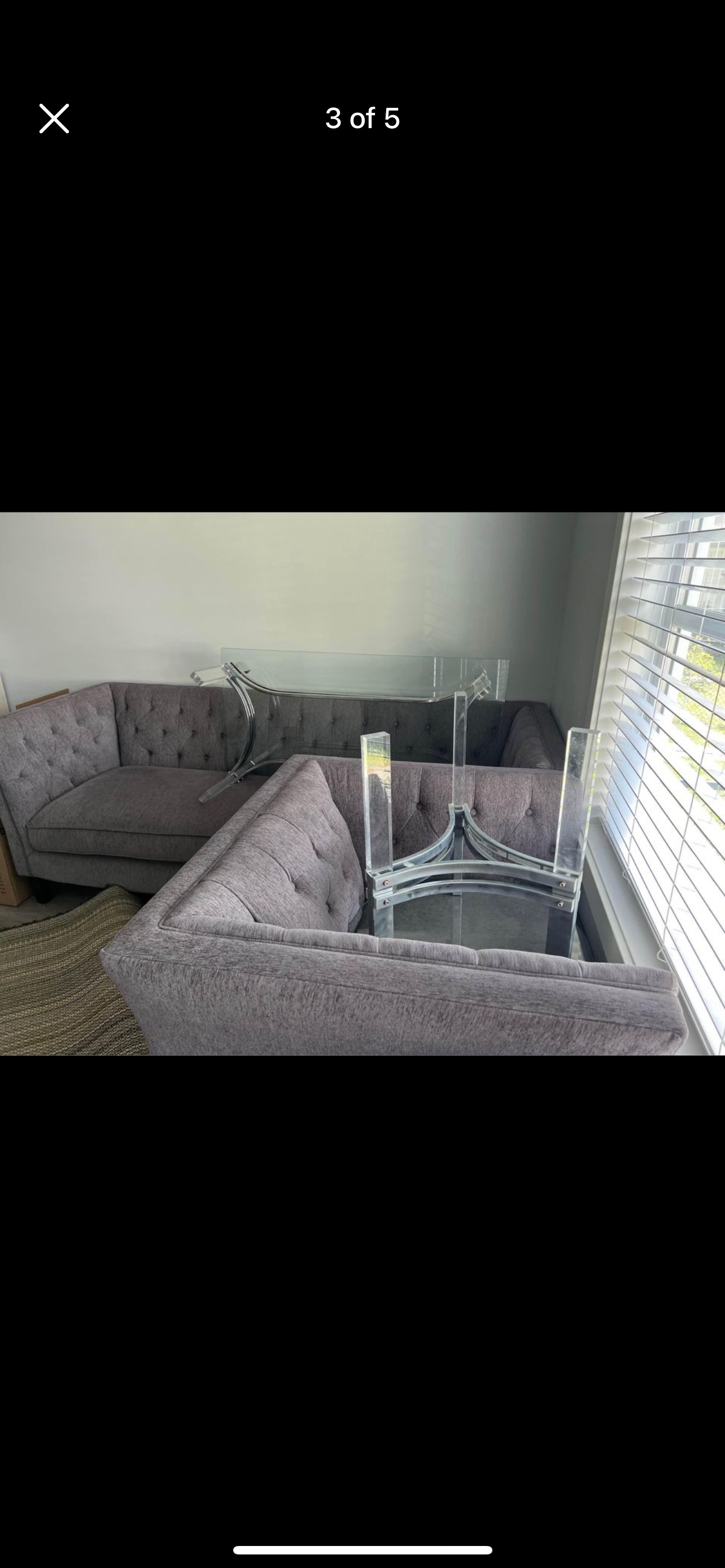 Grey Sectional Sofa- Need this gone ASAP - photo 2