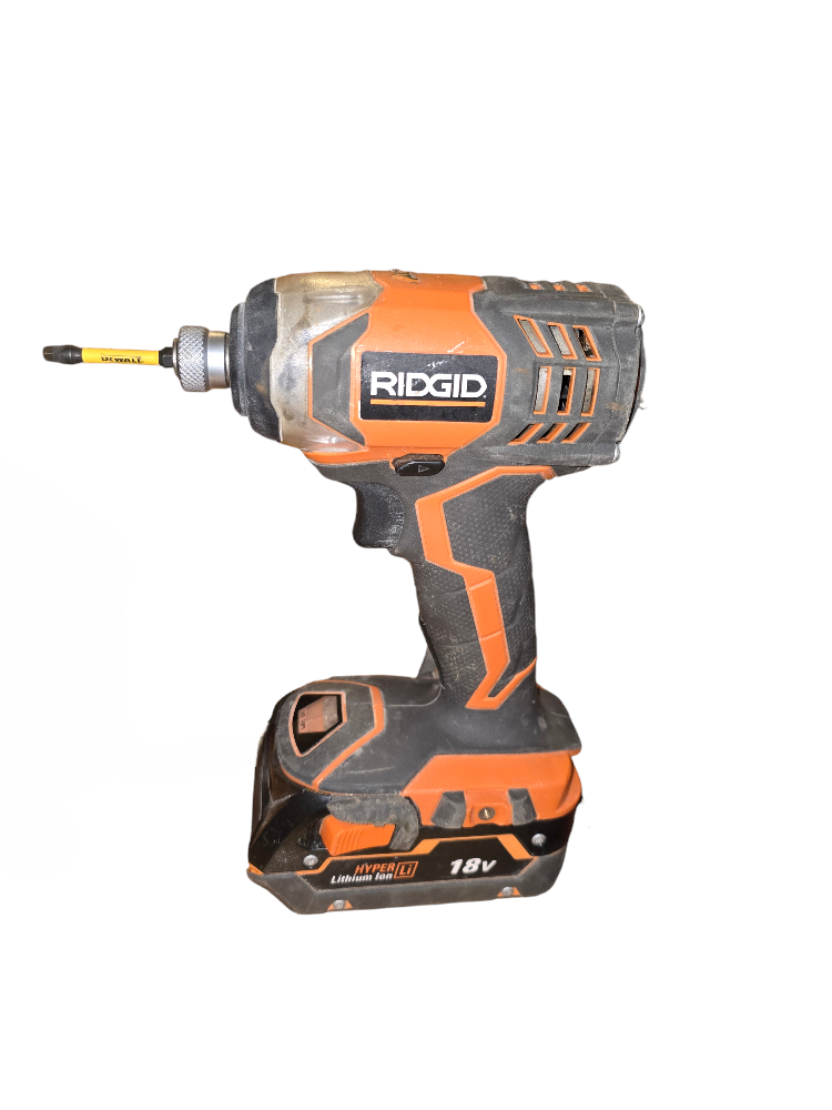 RIDGID 18V Cordless Drill/Driver and Impact Driver Combo Kit - photo 3