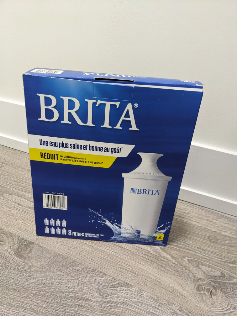 Brita Water Filter Pitcher and 8 Filters