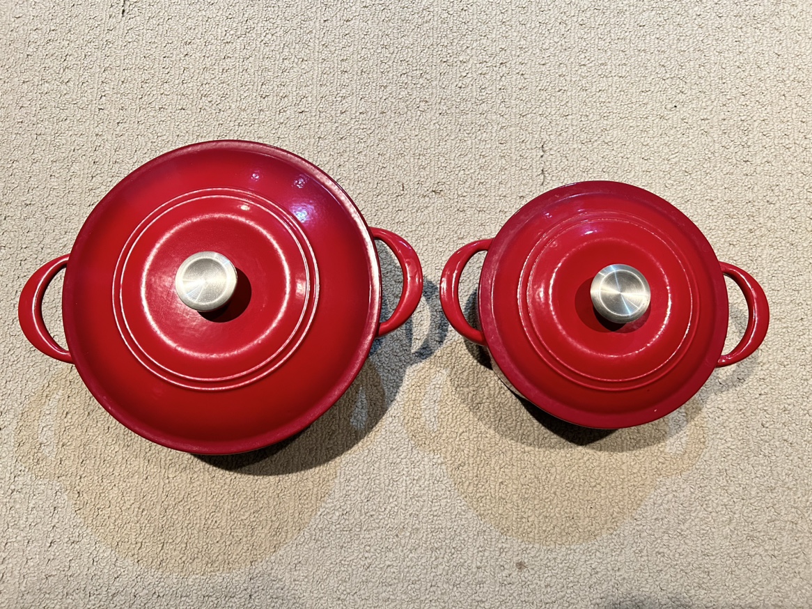 Tramontina Dutch Ovens Enameled Cast Iron - 2 Piece Red - photo 5