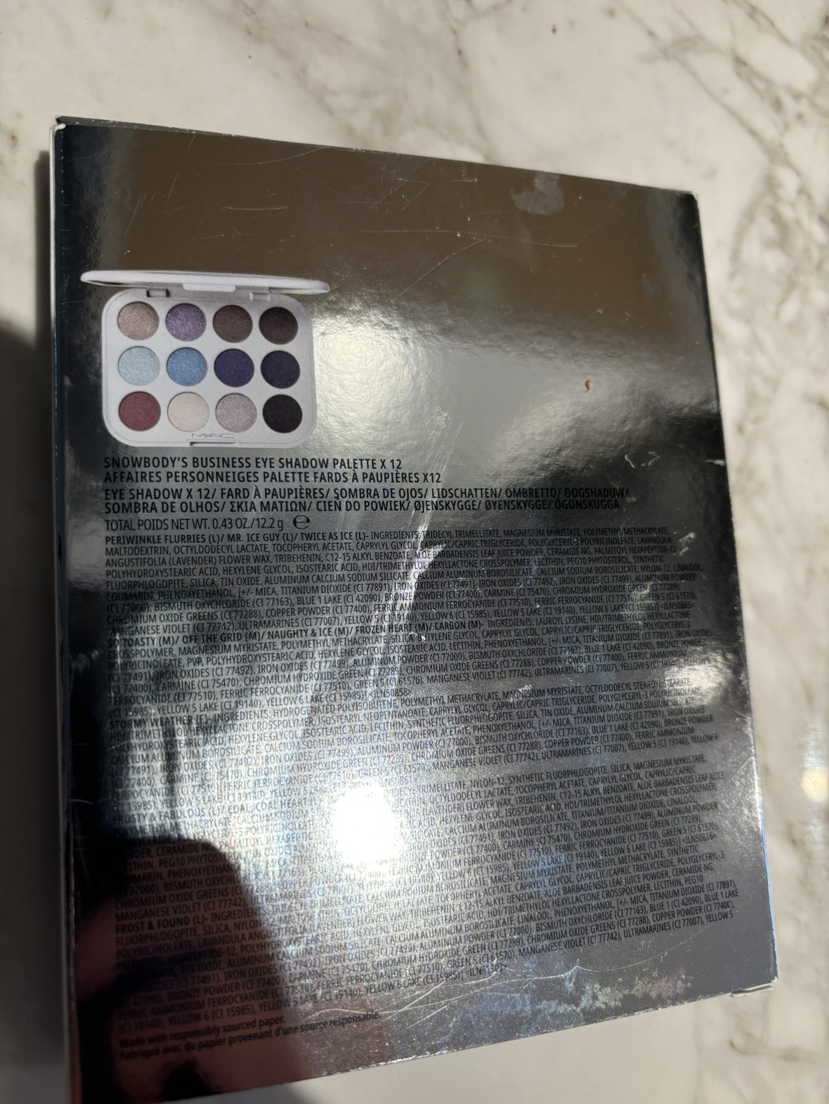MAC Snowbody's Business Eye Shadow Palette - photo 4