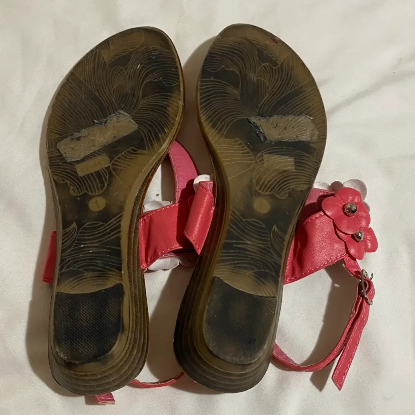 Pink Flower Sandals image indicator(3)