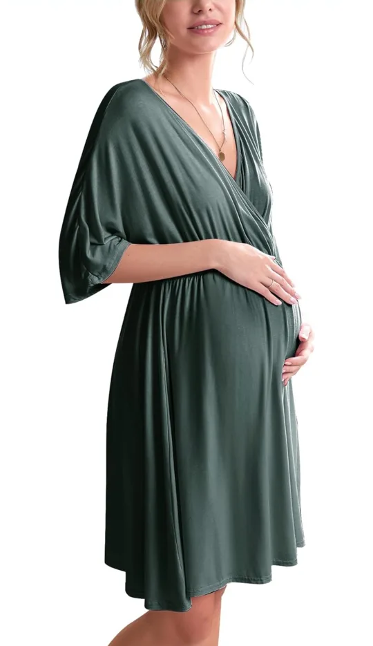 Maternity Nursing Gown image indicator(3)