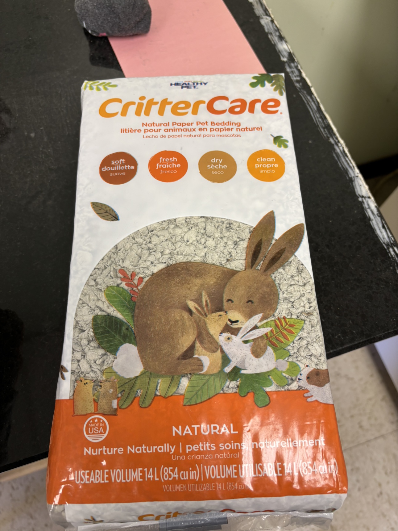 Critter Care Natural Paper Pet Bedding