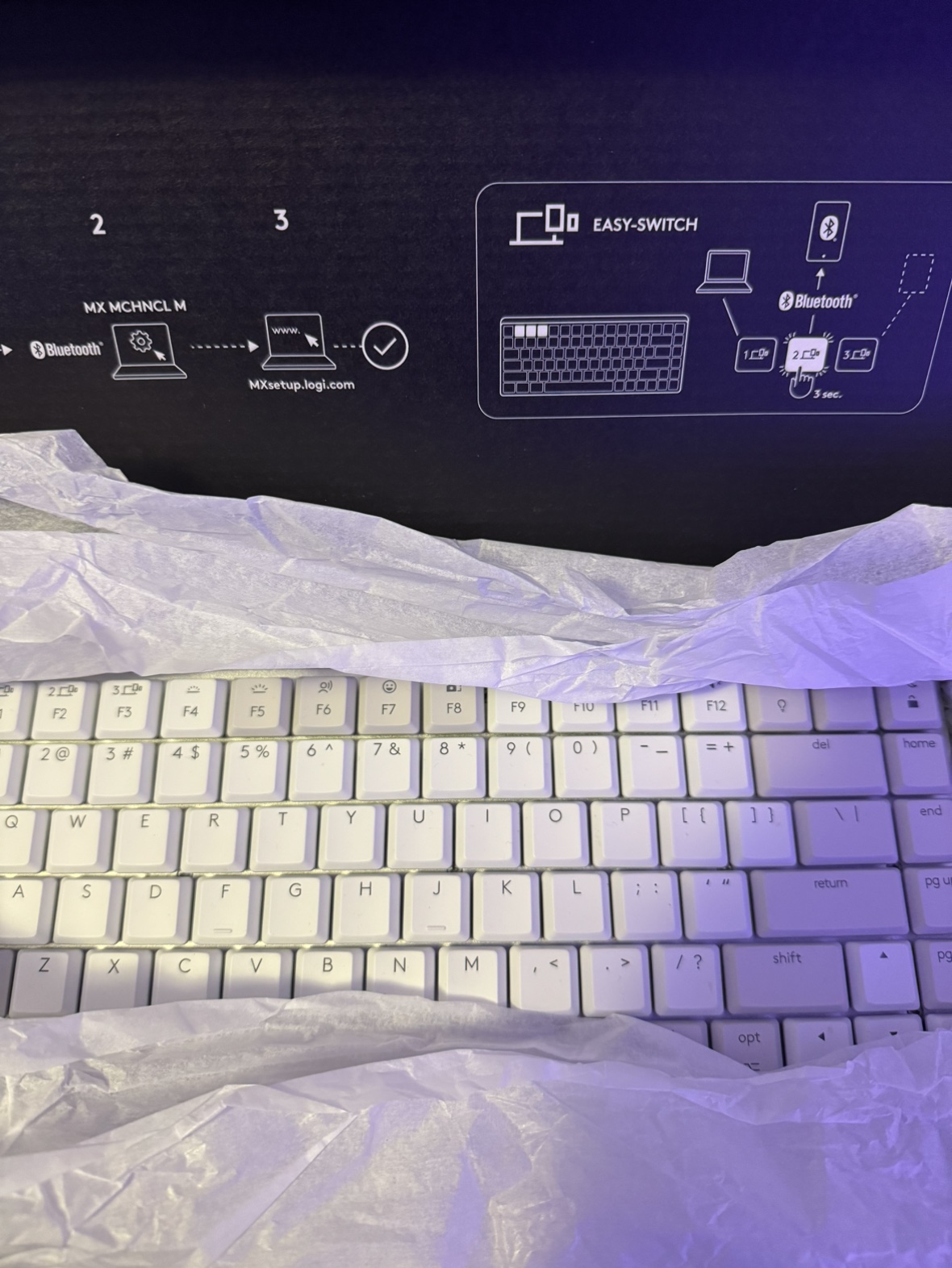 Logitech MX Mechanical Mini Keyboard for Mac - photo 2
