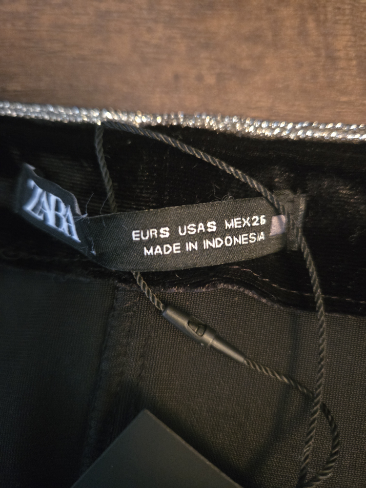 Zara Black Velvet Bodysuit - photo 3