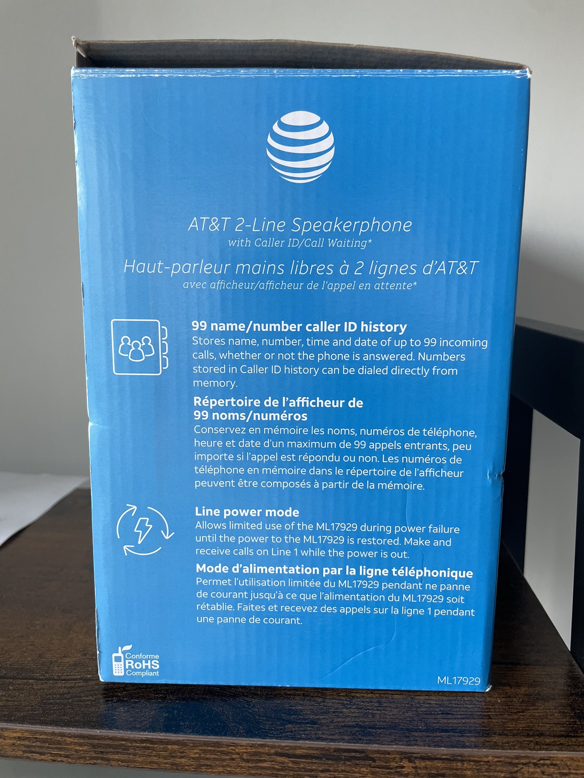 AT&T 2-Line Speakerphone with Caller ID/Call Waiting - photo 4