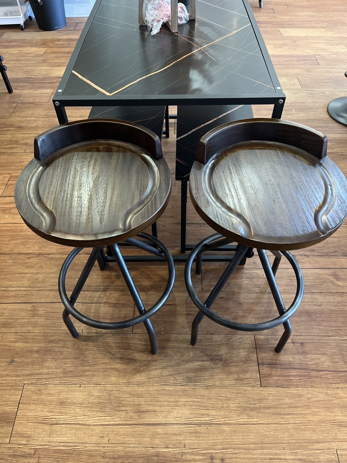 Set of 2 Bar Stools